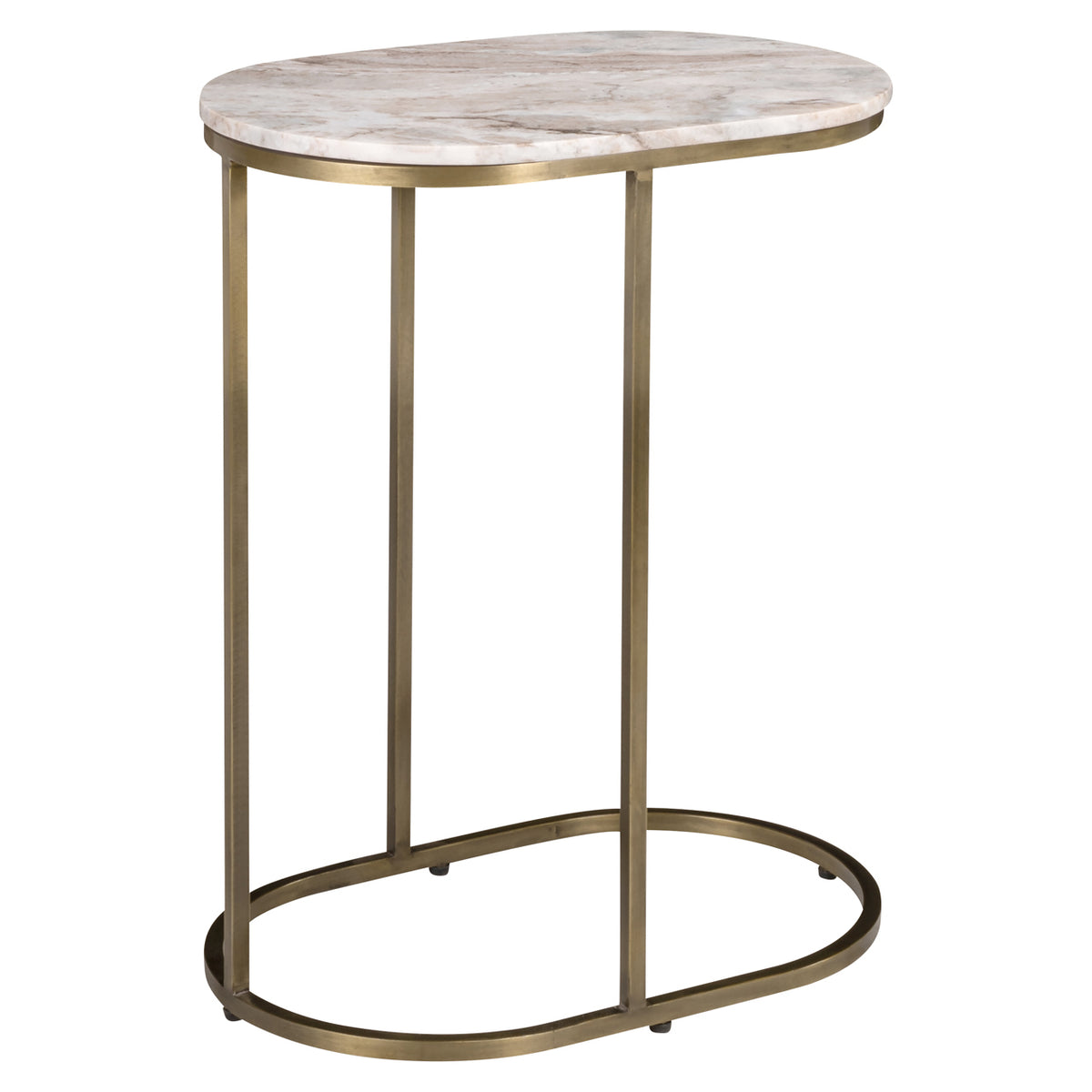 Bodmin Blush Beige Sofa Side Table