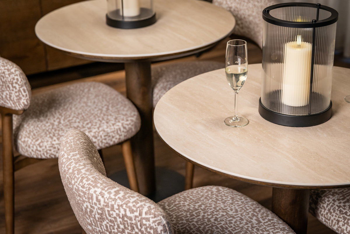Rothley Brown Bistro Table 75cm