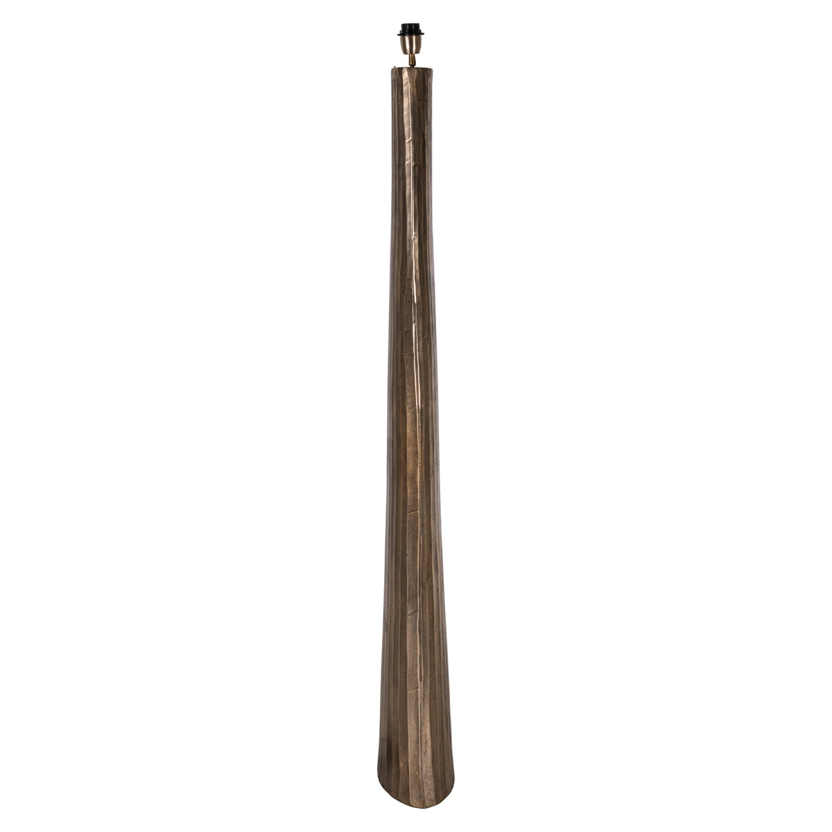 Velour Antique Brass Floor Lamp