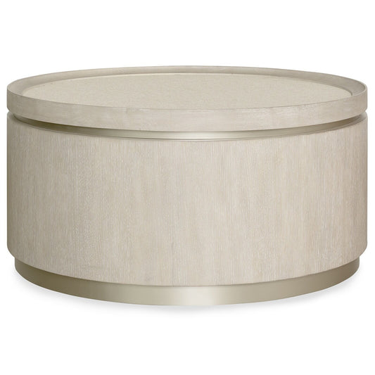 Porto Light Oak Round Coffee Table