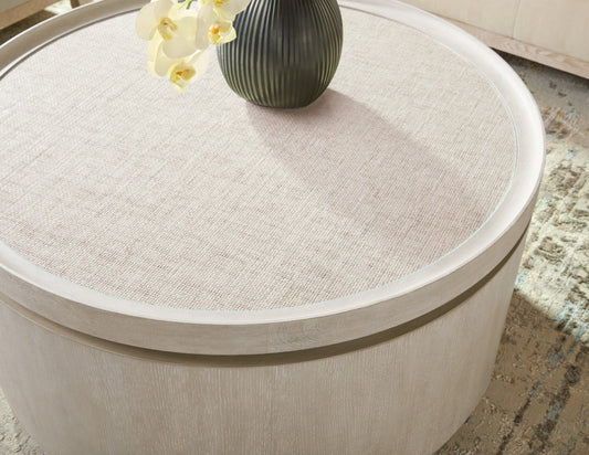 Porto Light Oak Round Coffee Table