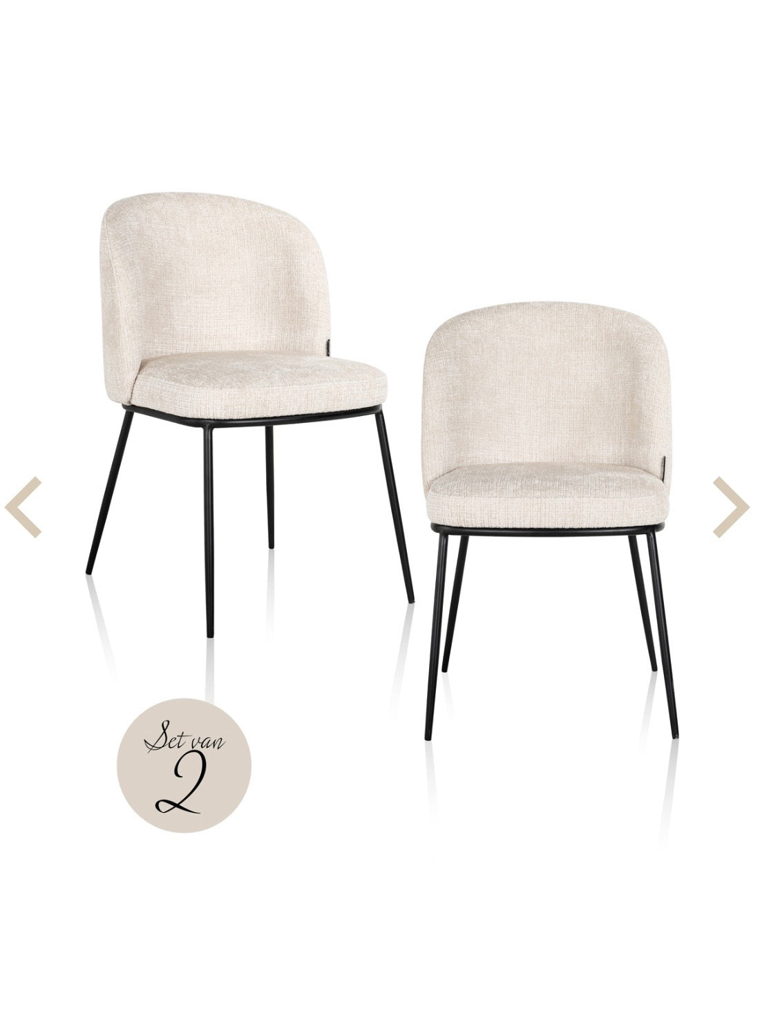 Monaco Dining Chair Set Of 2
