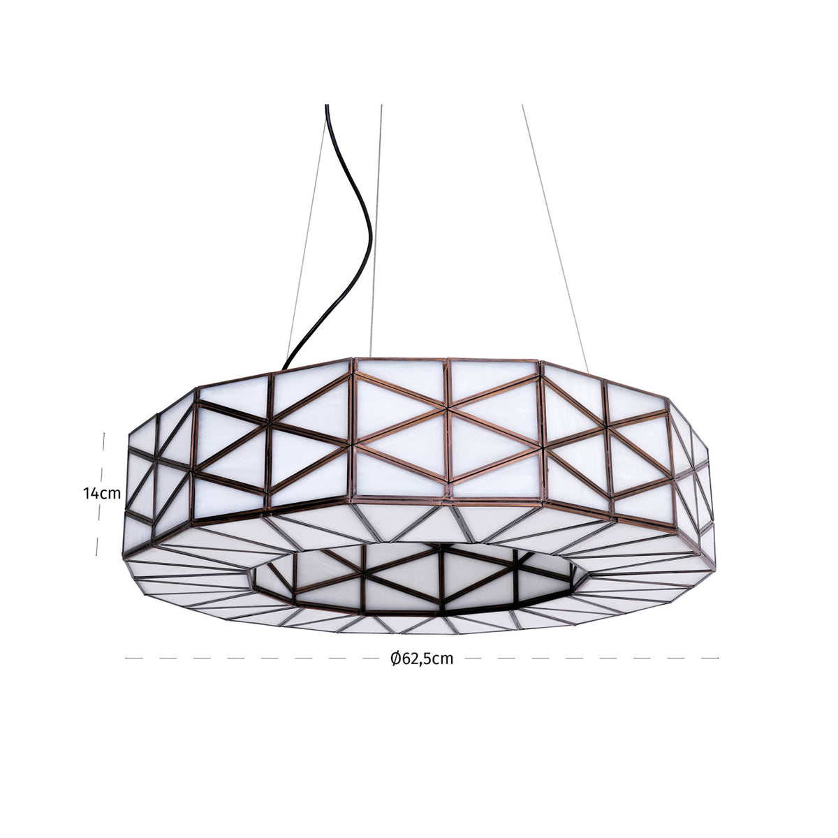 Solstice Copper Chandelier