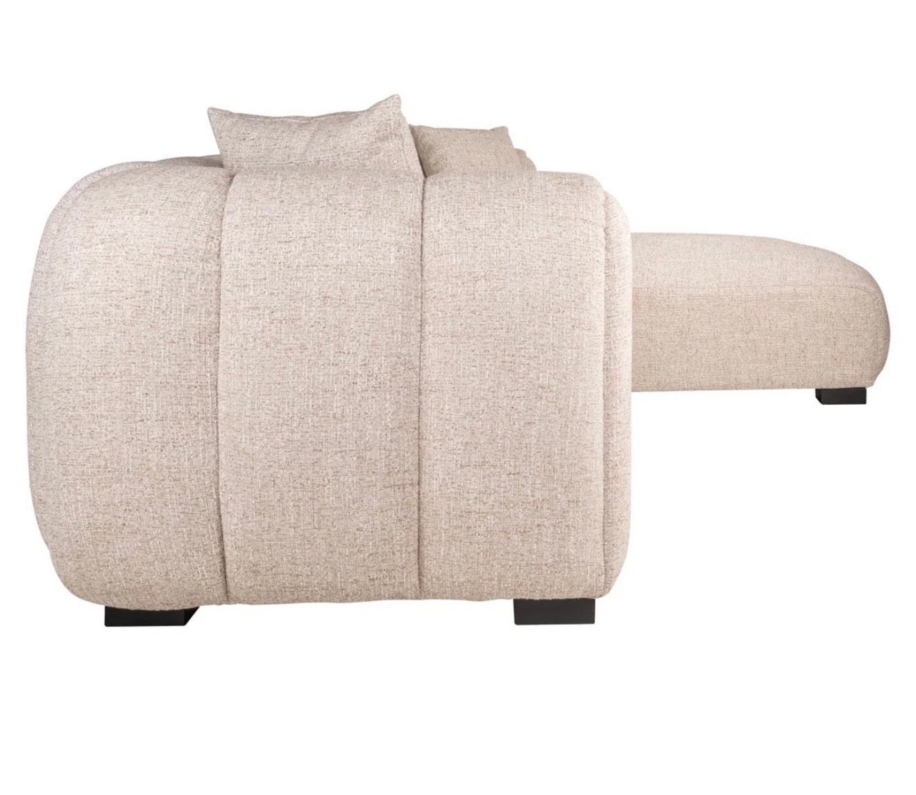 Aurelia Sculpt Chaise Sofa