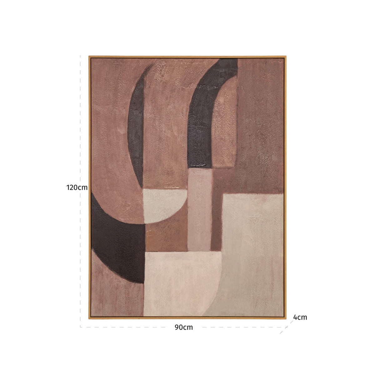 Tatum Right Brown Artwork