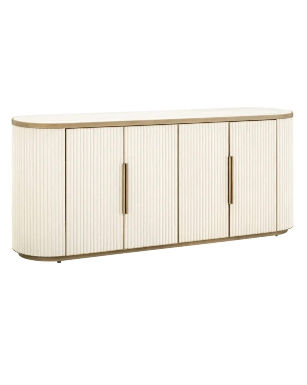 Suede Ribbed Sideboard – Dream Interiors