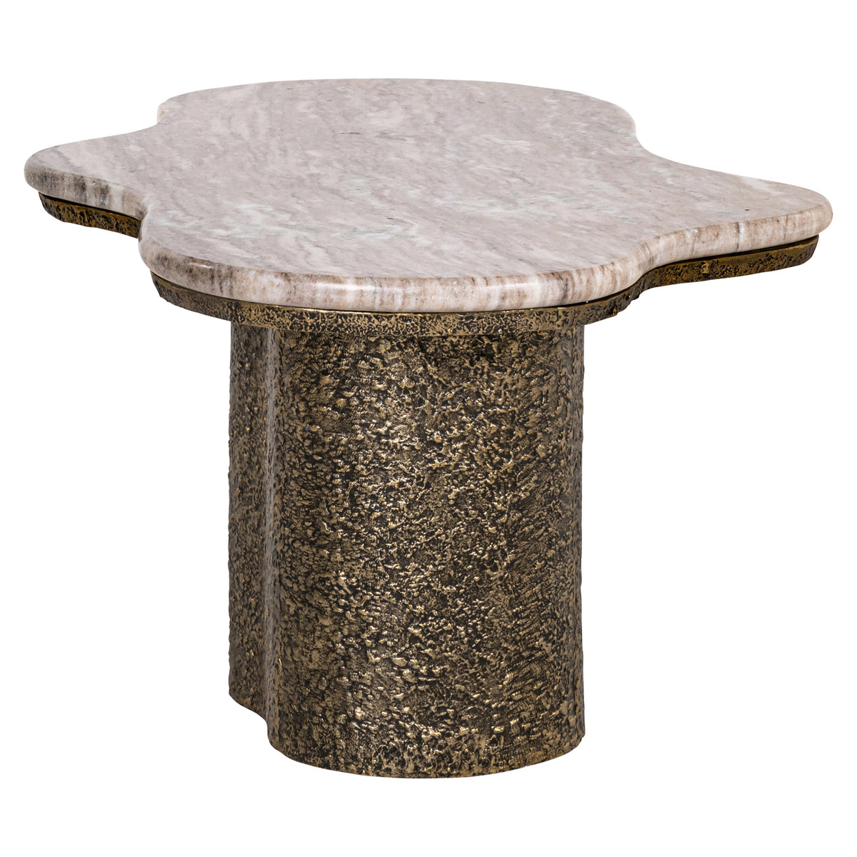 Arden Antique Brass Coffee Table