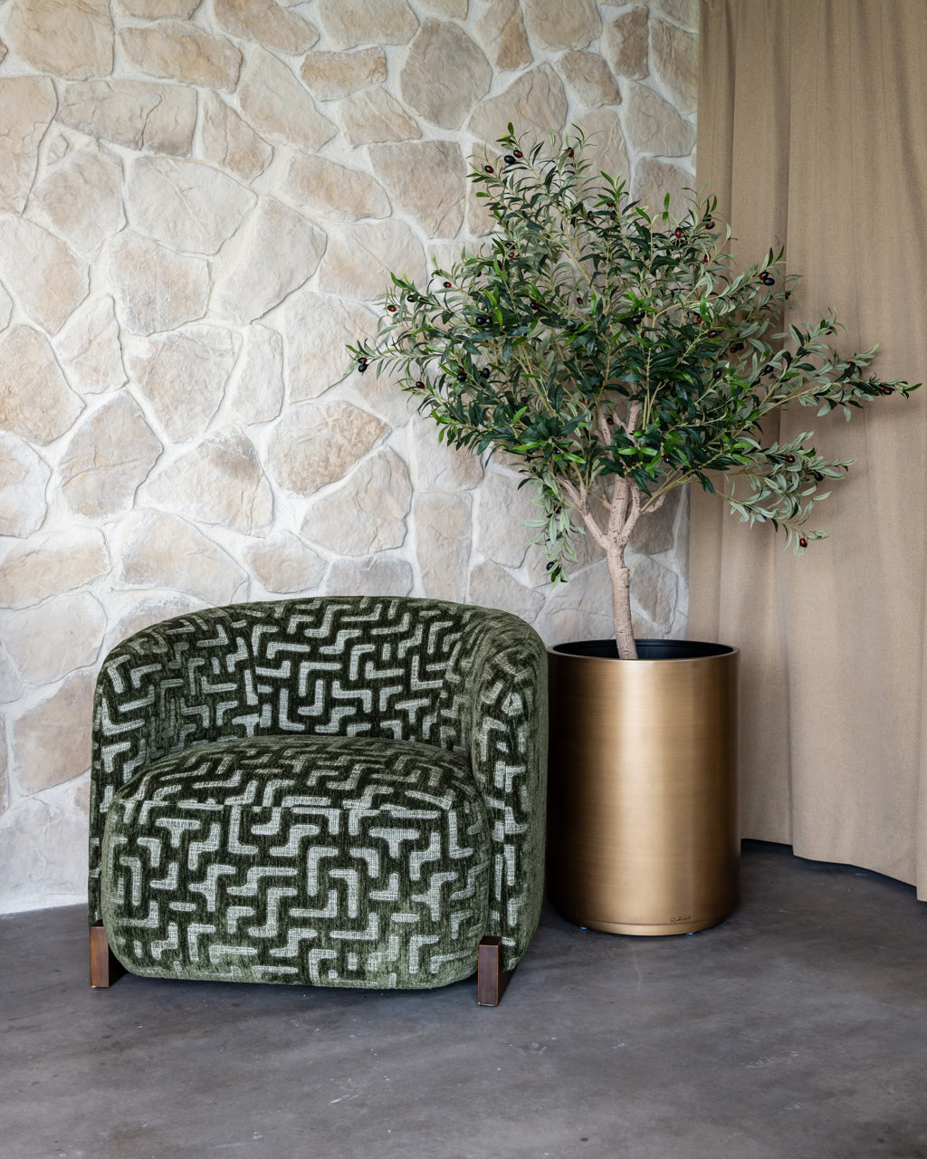 Harper Moss Labyrinth Occasional Chair