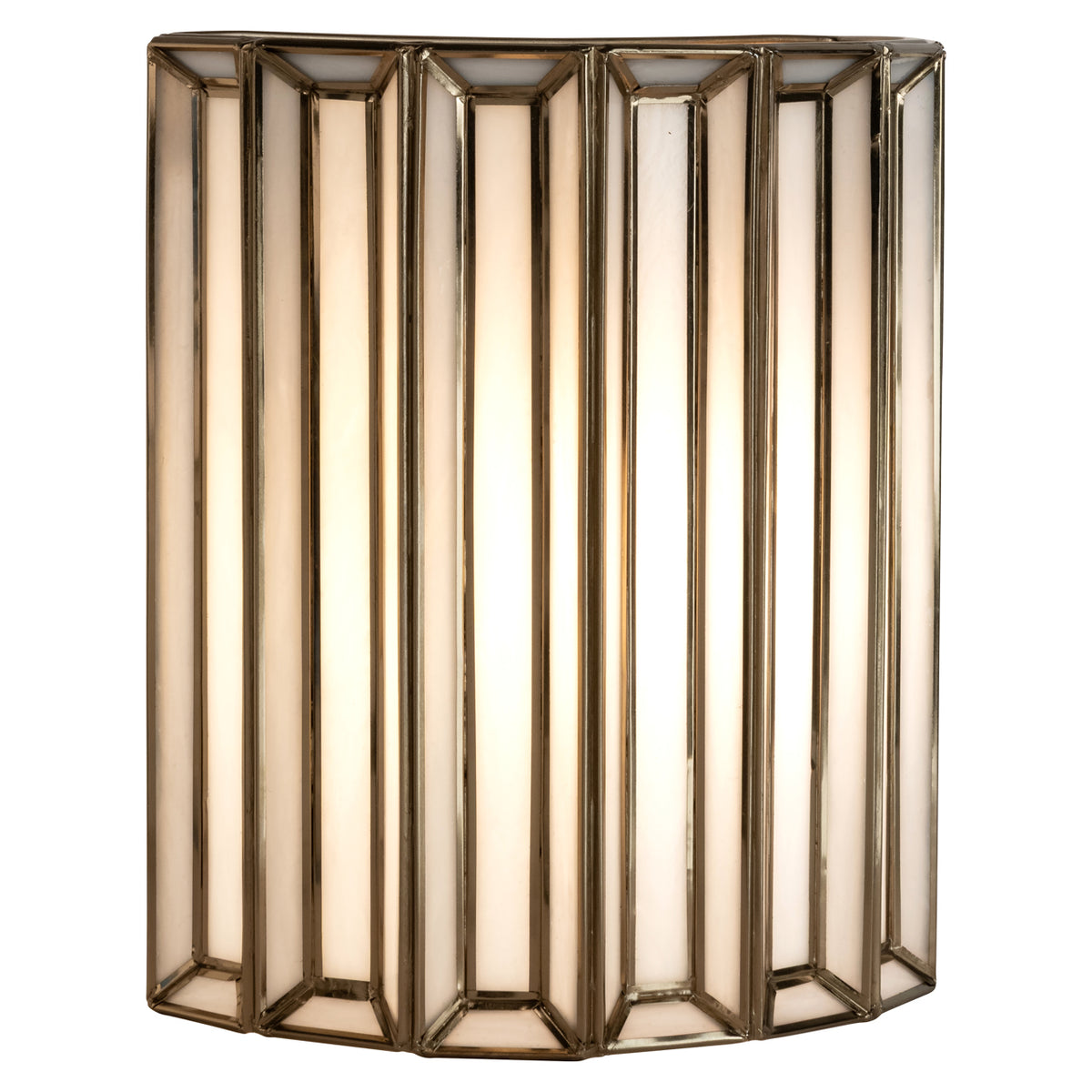Luminara Antique Brass Wall Light