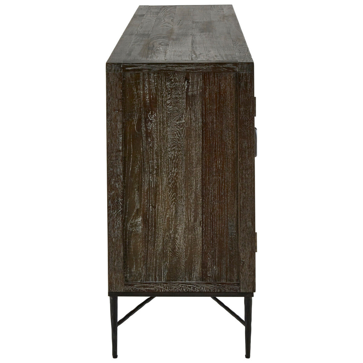 Brecon Grey Wash Elm Sideboard