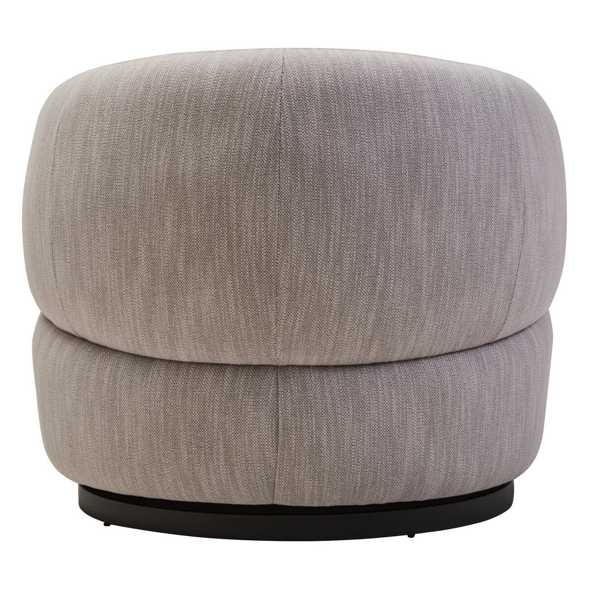 Orbit Grey Curved Swivel Chair