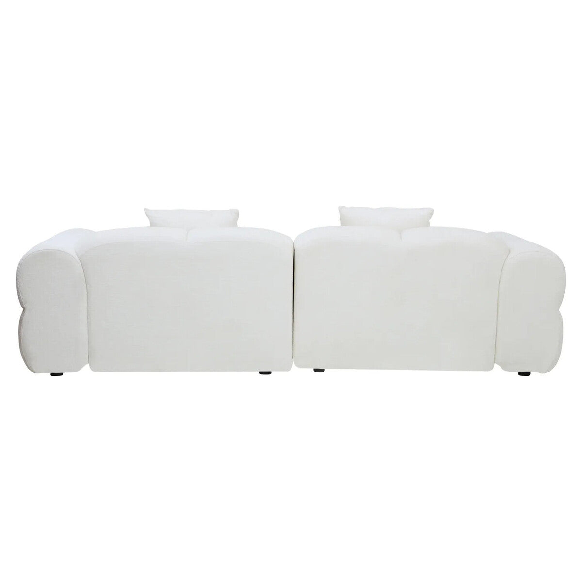 Nimbus Cream Textured 3 Seater Sofa