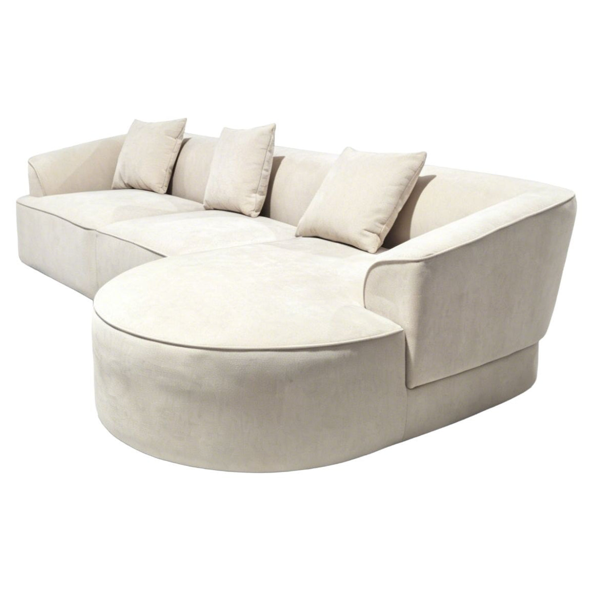 Solano Natural Textured Corner Sofa