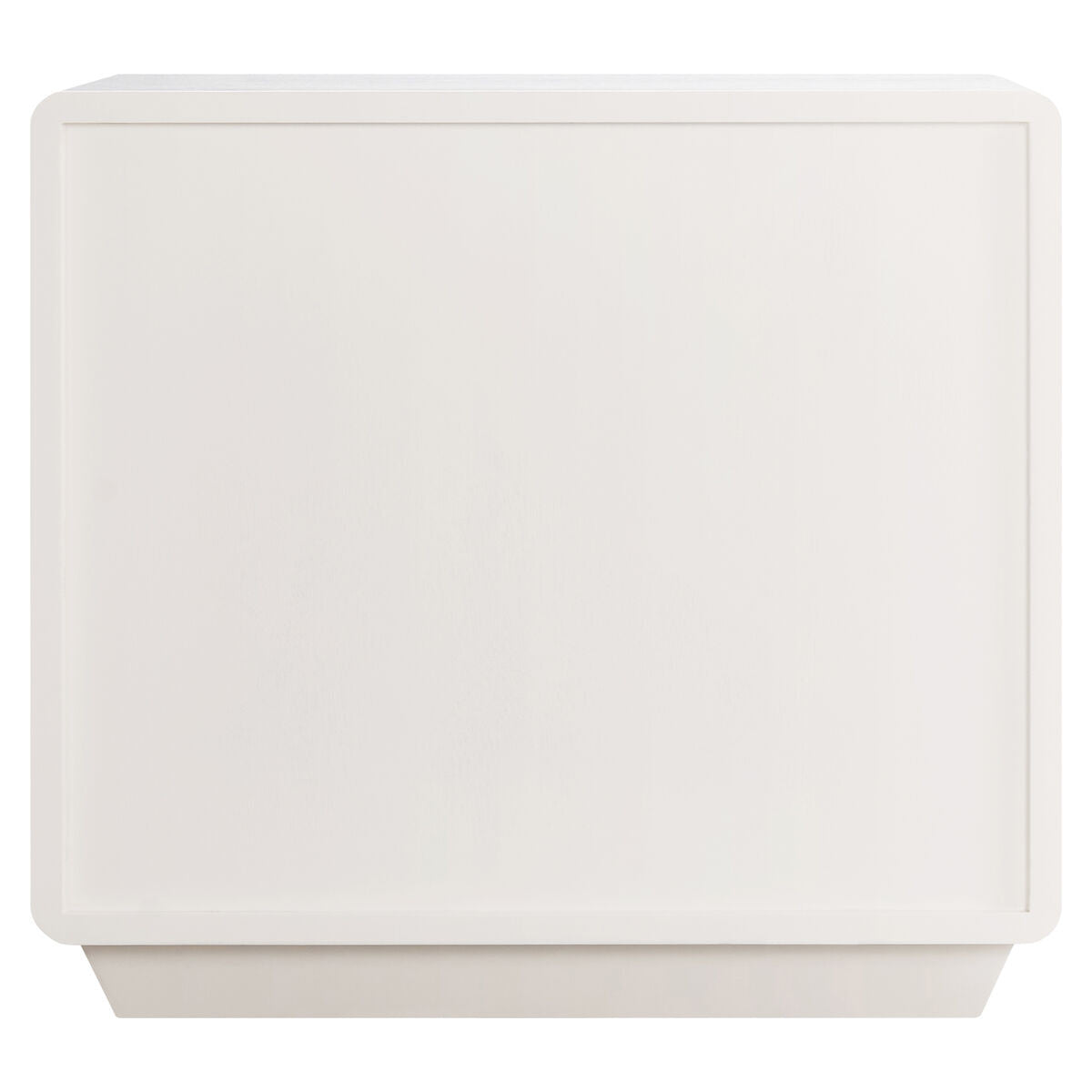 Halston Ivory Fluted Bedside Table