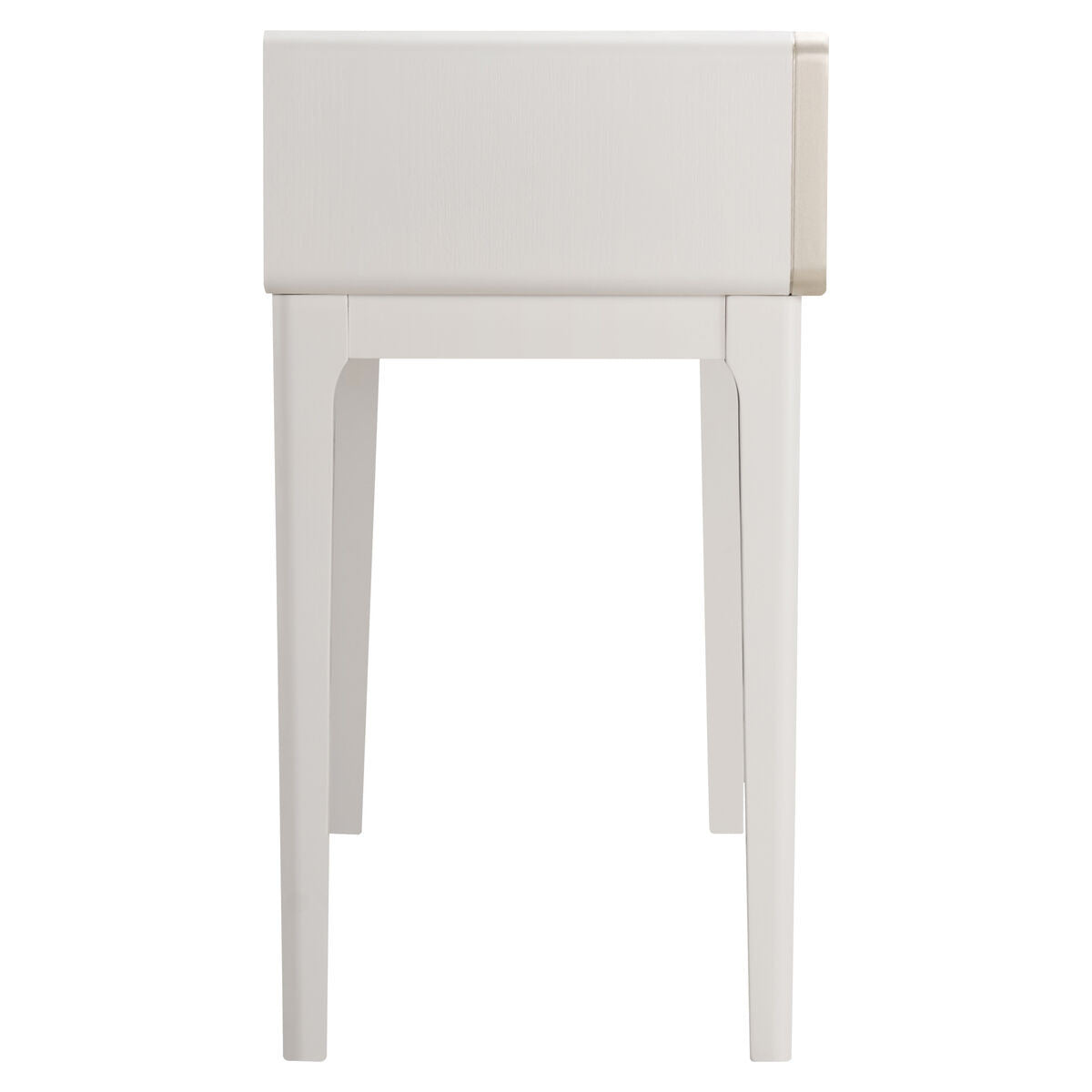 Halston Ivory Fluted Dressing Table