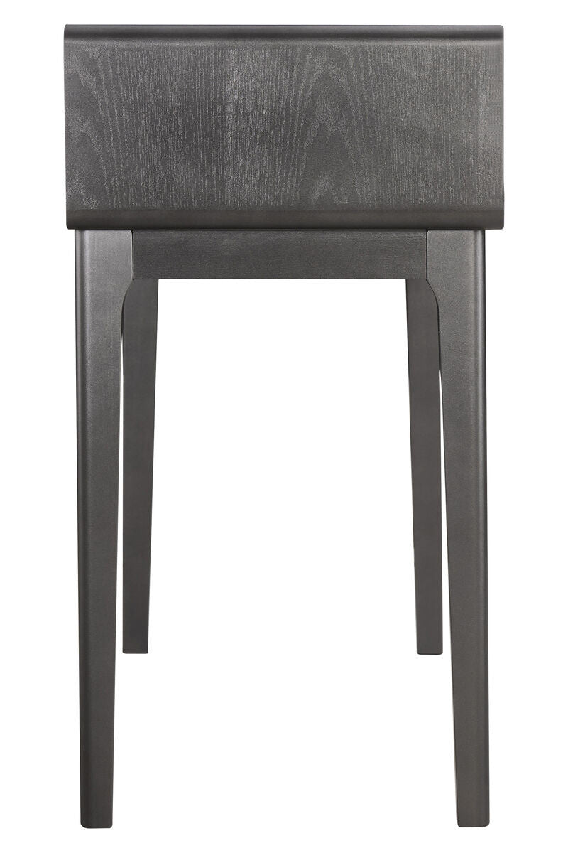 Halston Mocha Fluted Dressing Table