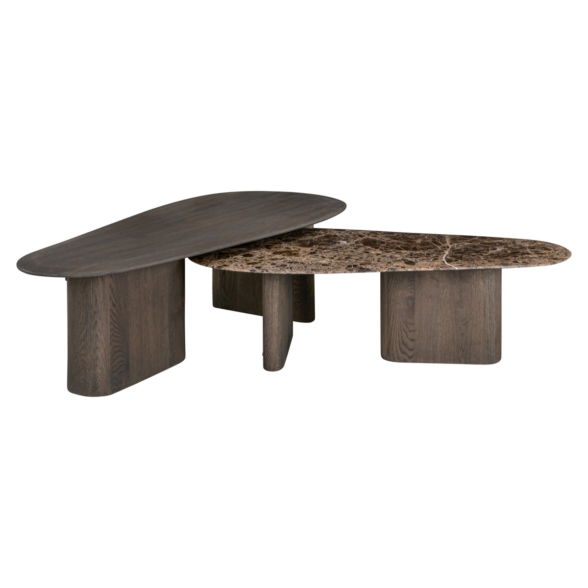Castella Smoked Charcoal Coffee Table Set