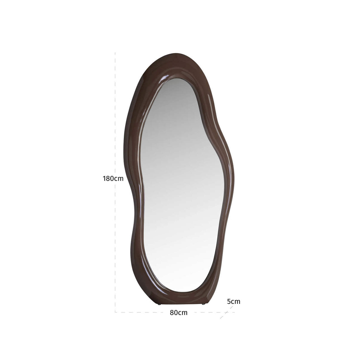 Zinnia Chestnut Mirror