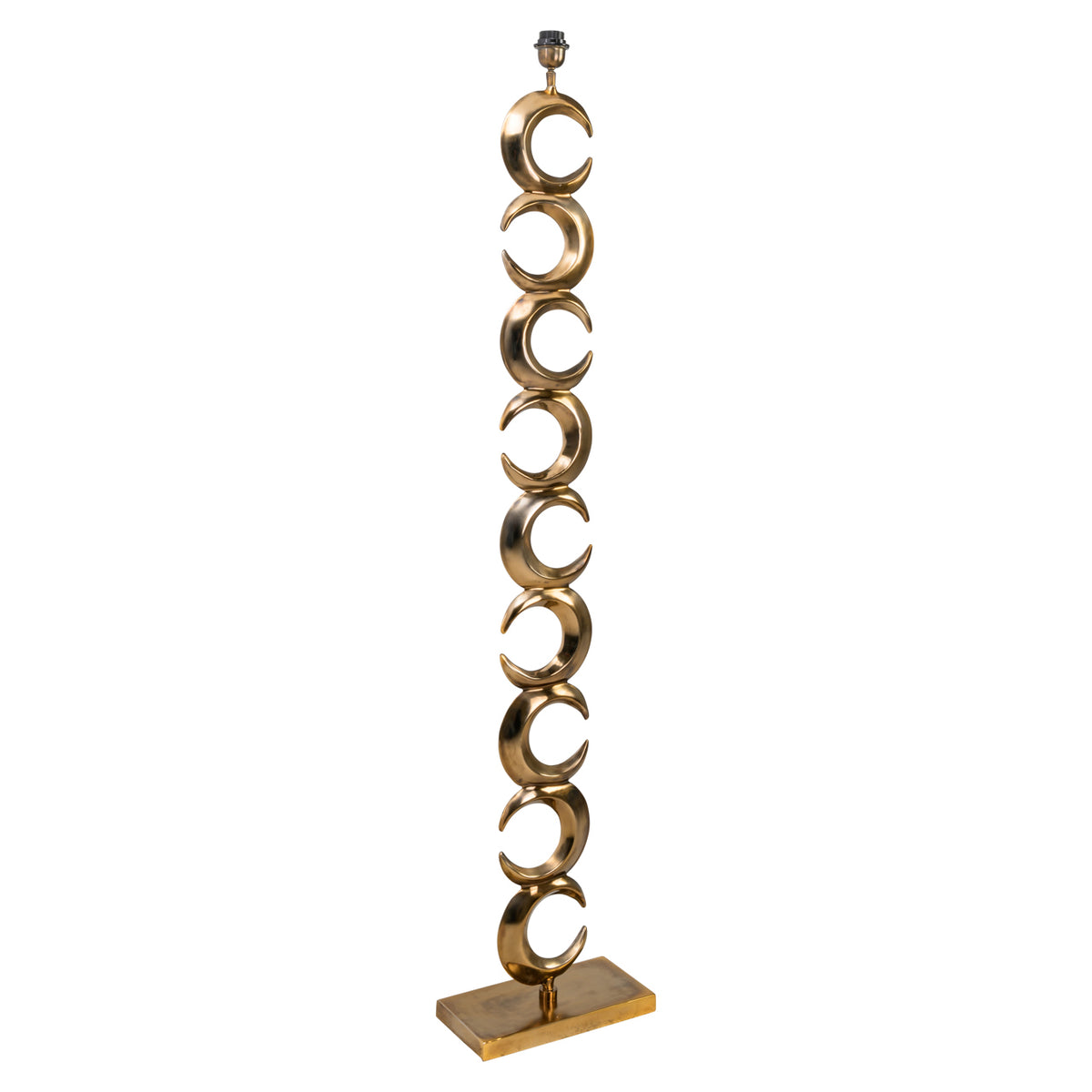 Aveline Antique Brass Floor Lamp