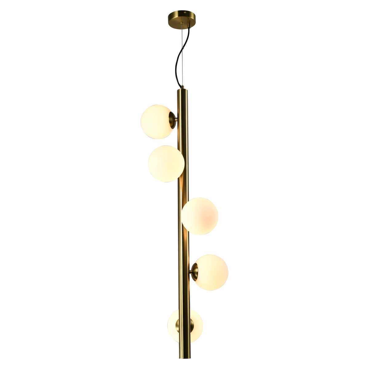 Eloise Antique Brass Chandelier