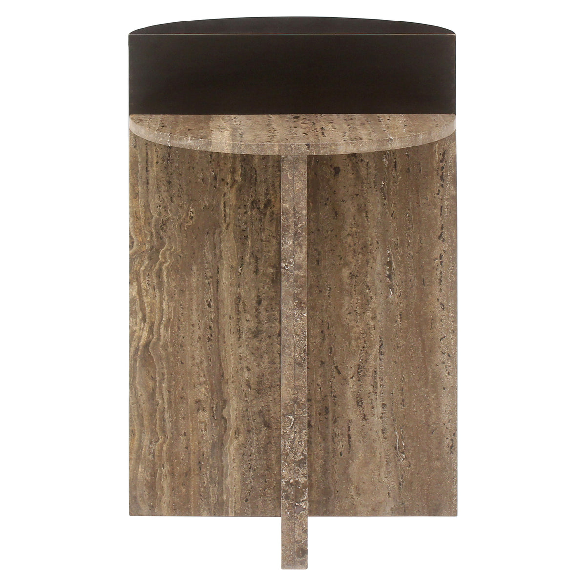 Russet Ash Brown Side Table