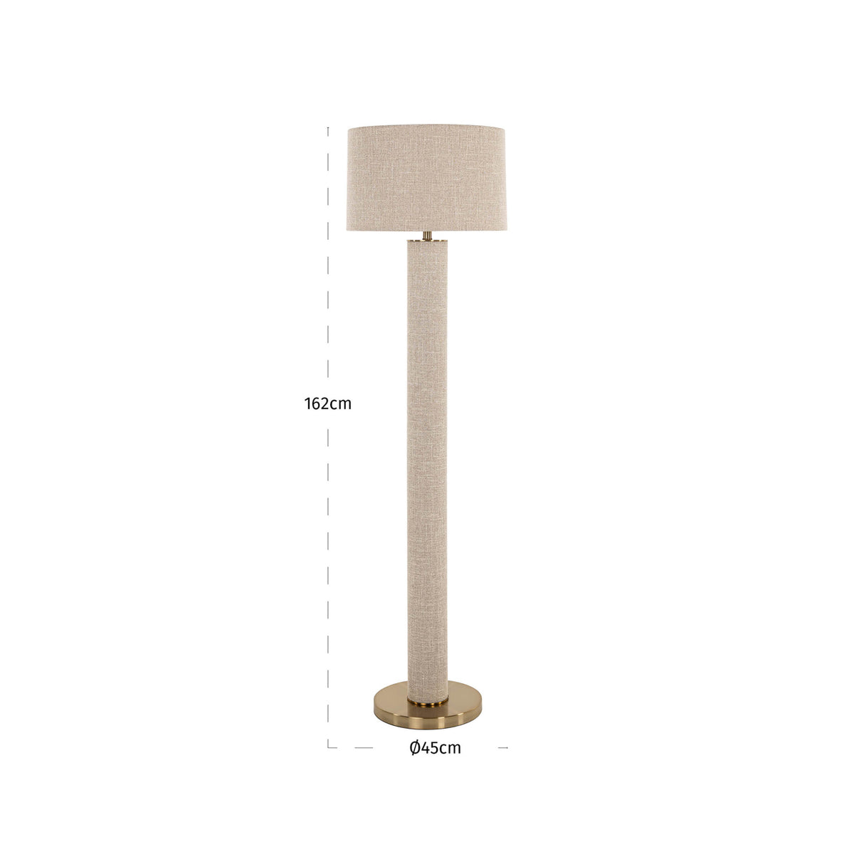 Jolie Beige Floor Lamp