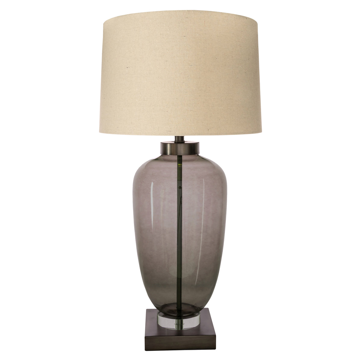 Monroe Smoke Table Lamp