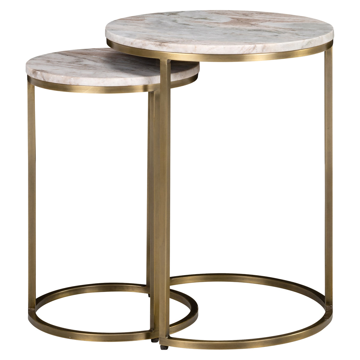 Bodmin Blush Beige Side Table Set