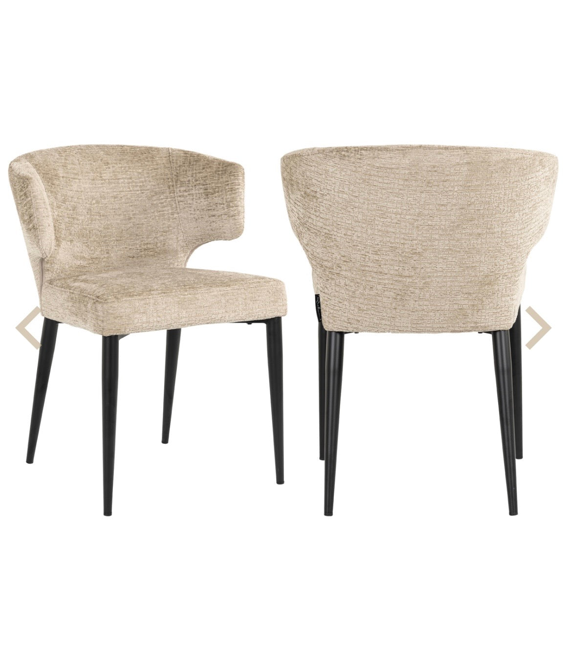 Desert Beige Dining Chair