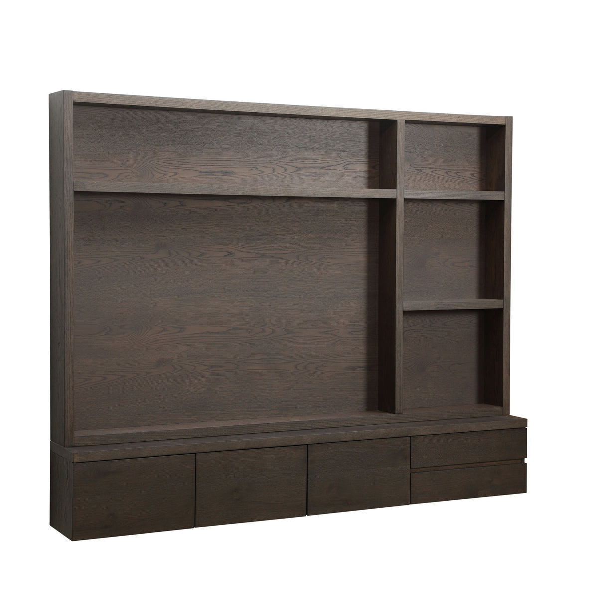 Lacey Brown 3 Door 2 Drawer Media Unit