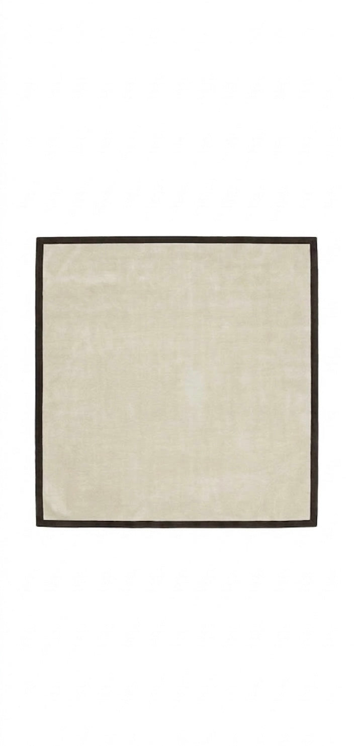 Luxury Bespoke Square Piped Rug