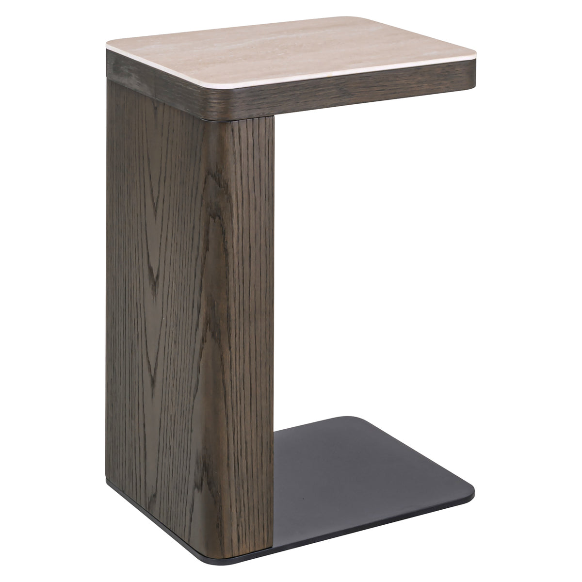 Nantes Brown Sofa Side Table