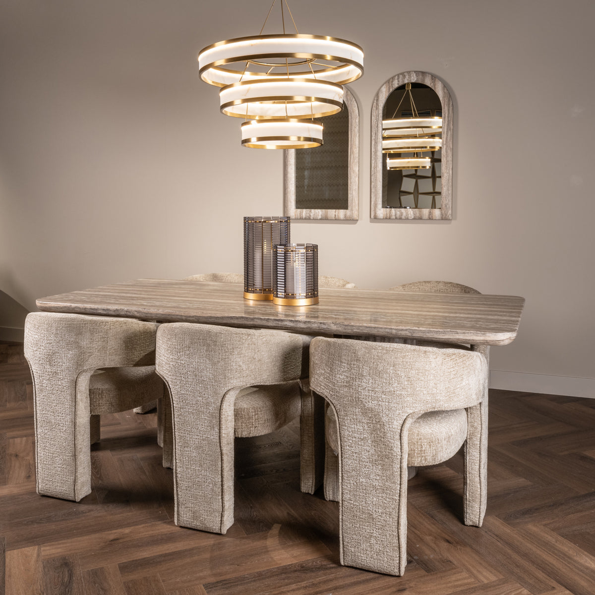 Dulcie Grey Dining Table
