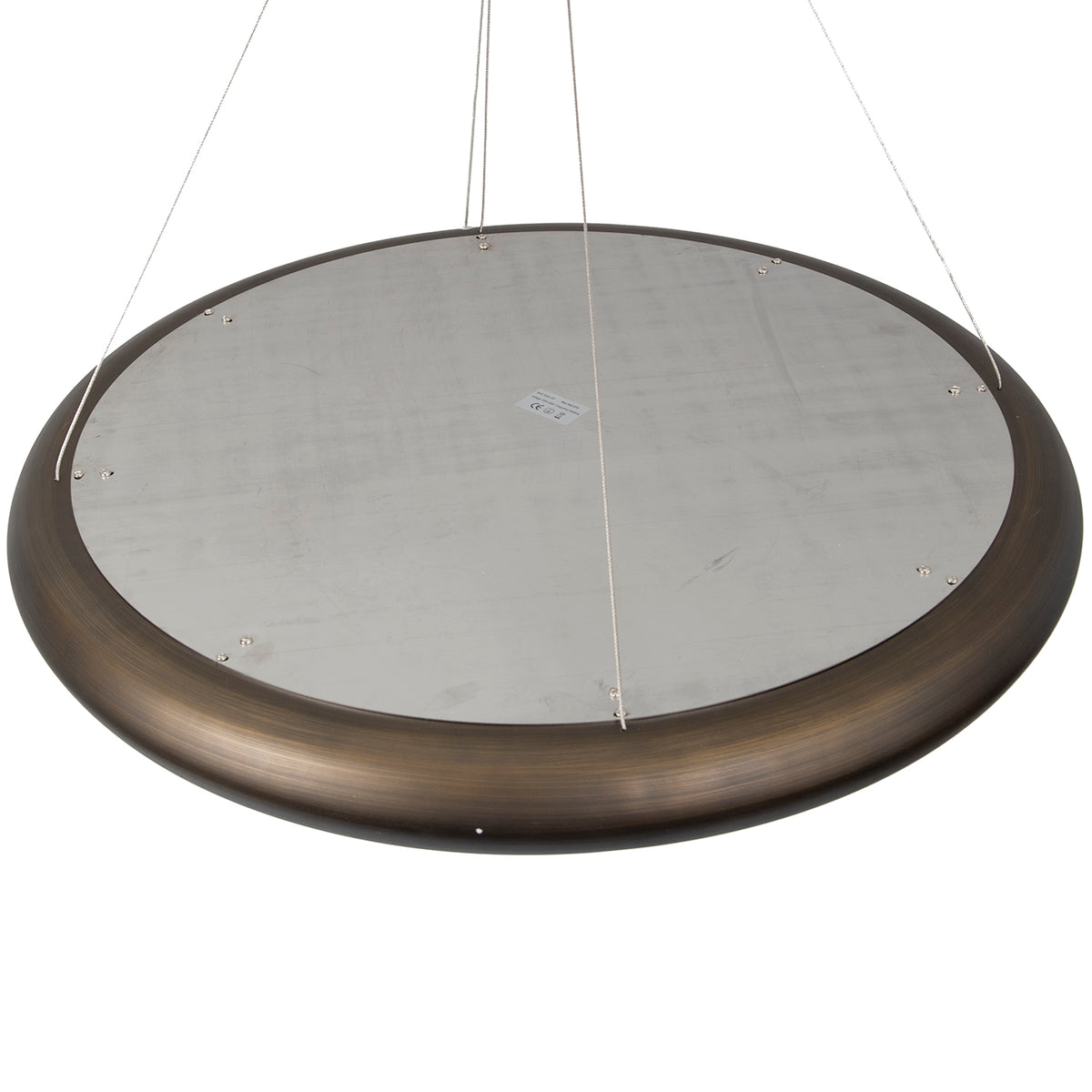 Small Gold Ring Statement Chandelier