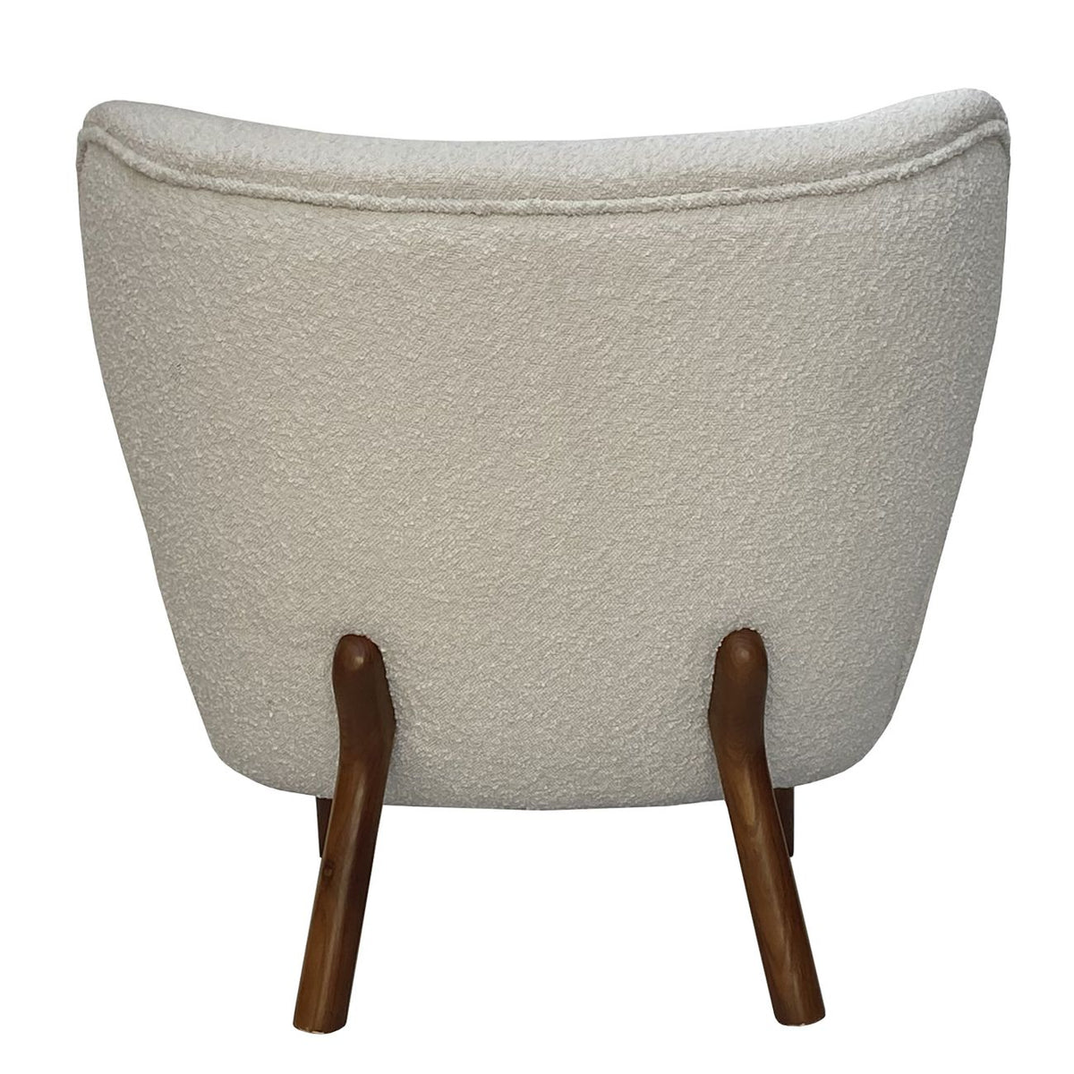 Darcy Wingback Occasional Chair Cream Boucle