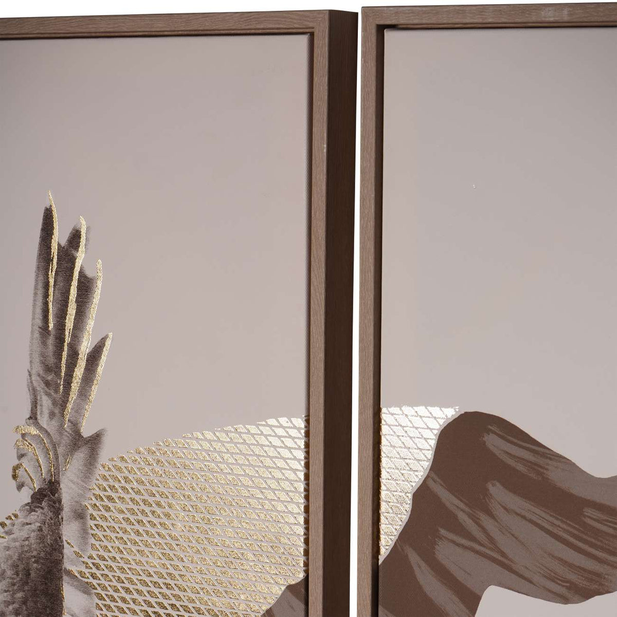Wesley Birds Set of 3 Framed Canvas Wall Art 210x140cm