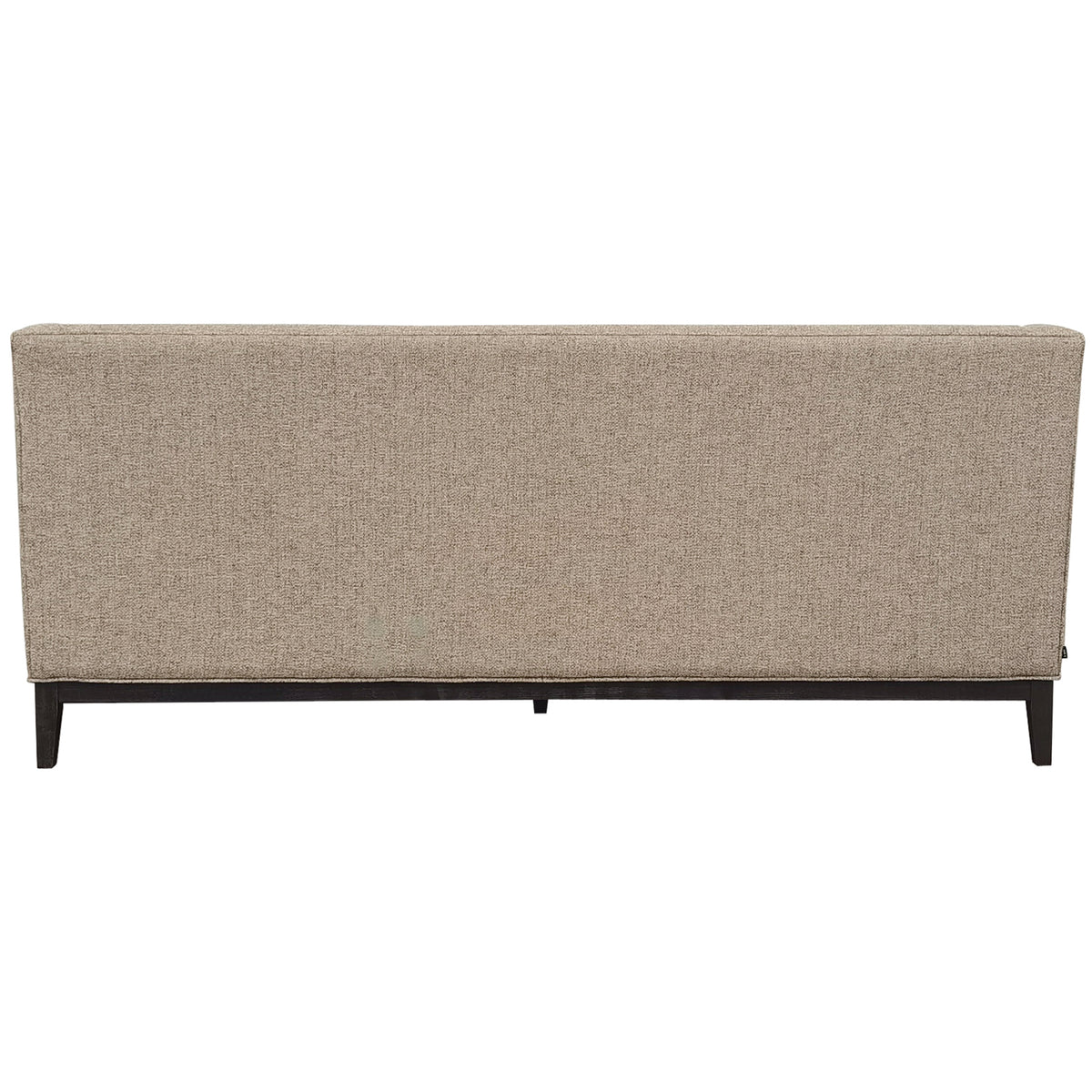 Carlisle Buttoned Sofa Dark Taupe