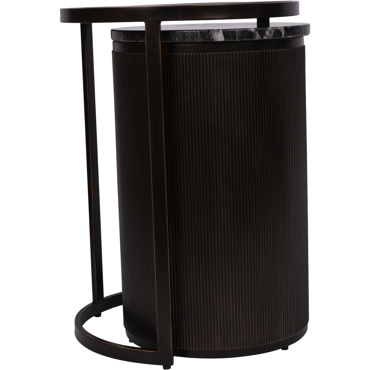 Monte Carlo Black Set of 2 Nesting Side Tables