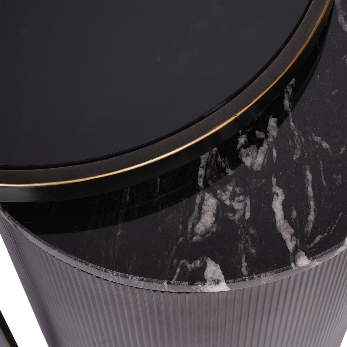 Monte Carlo Black Set of 2 Nesting Side Tables