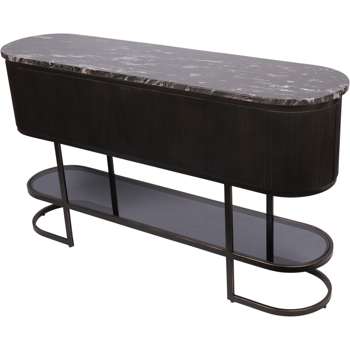 Monte Carlo Black Console Table