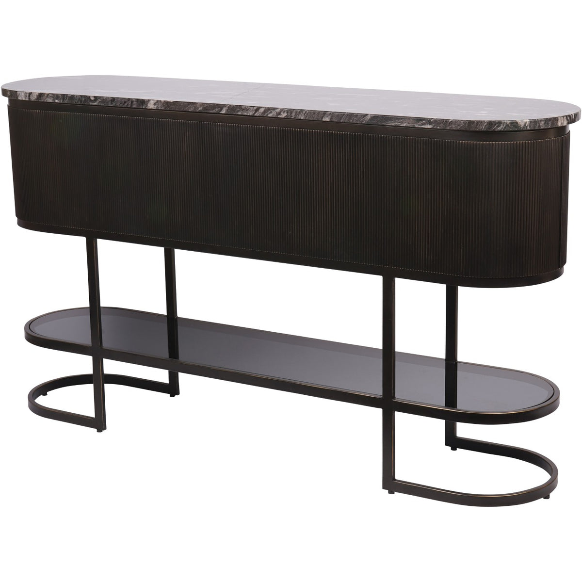Monte Carlo Black Console Table