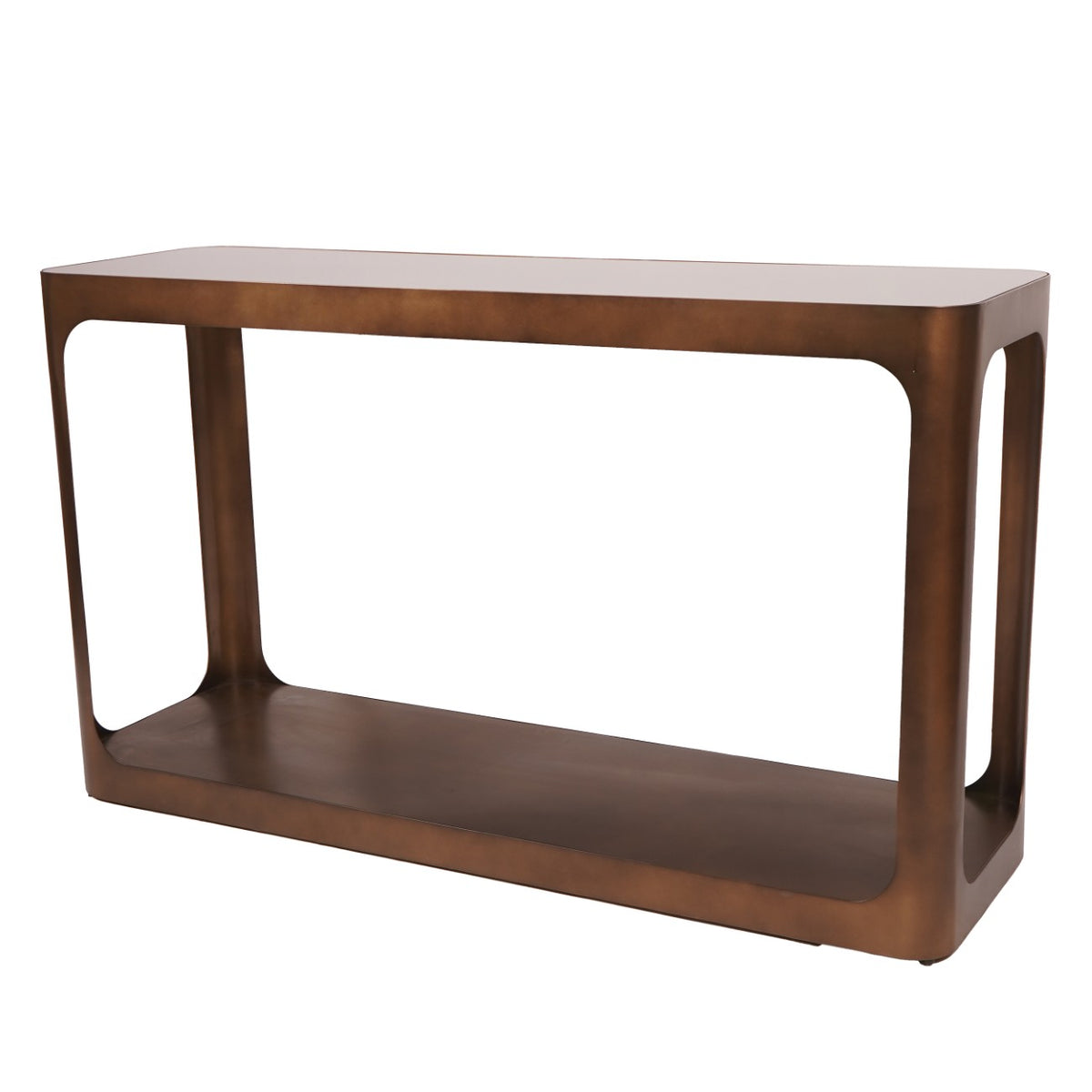 Eden Metal and Glass Console Table