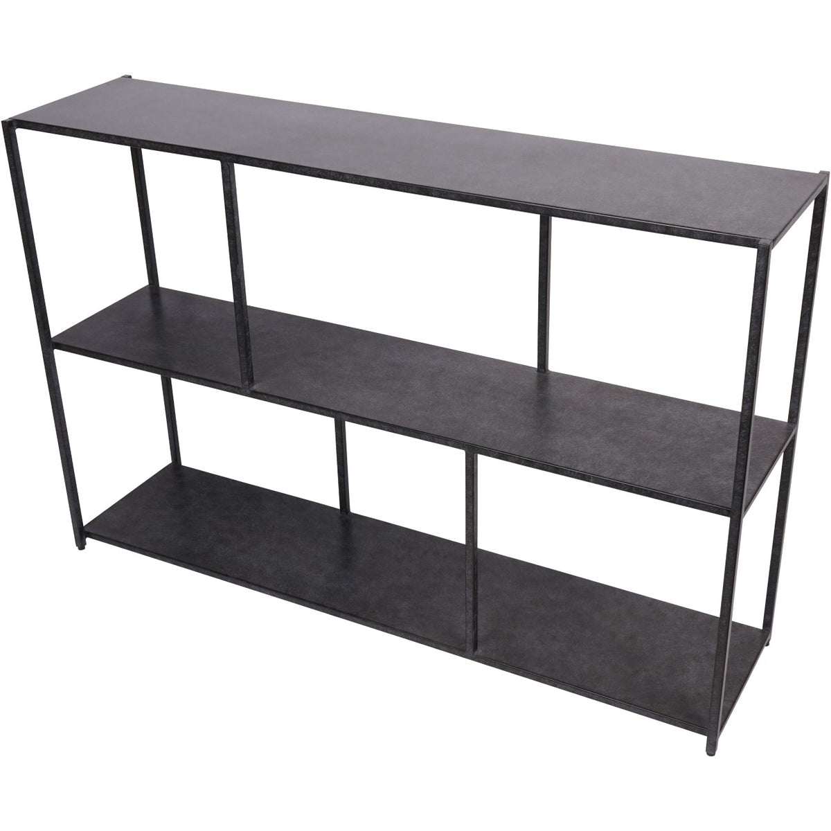 Warwick Console Table Mottled Black