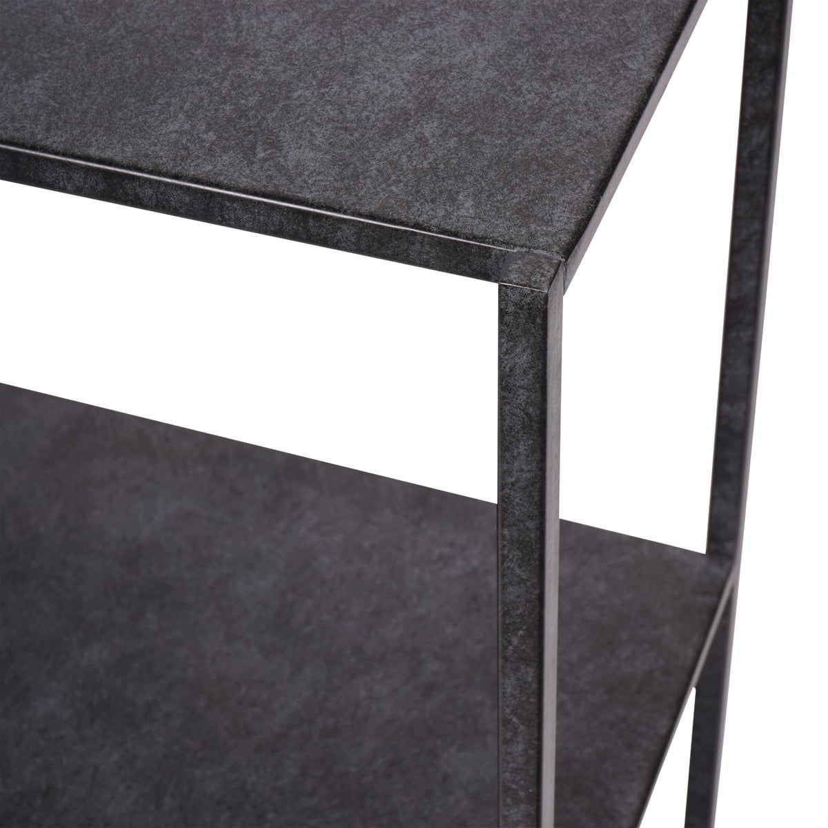 Warwick Console Table Mottled Black