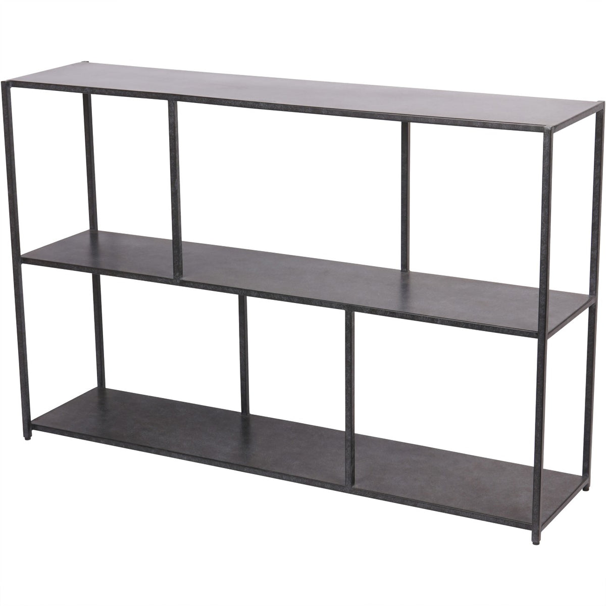 Warwick Console Table Mottled Black