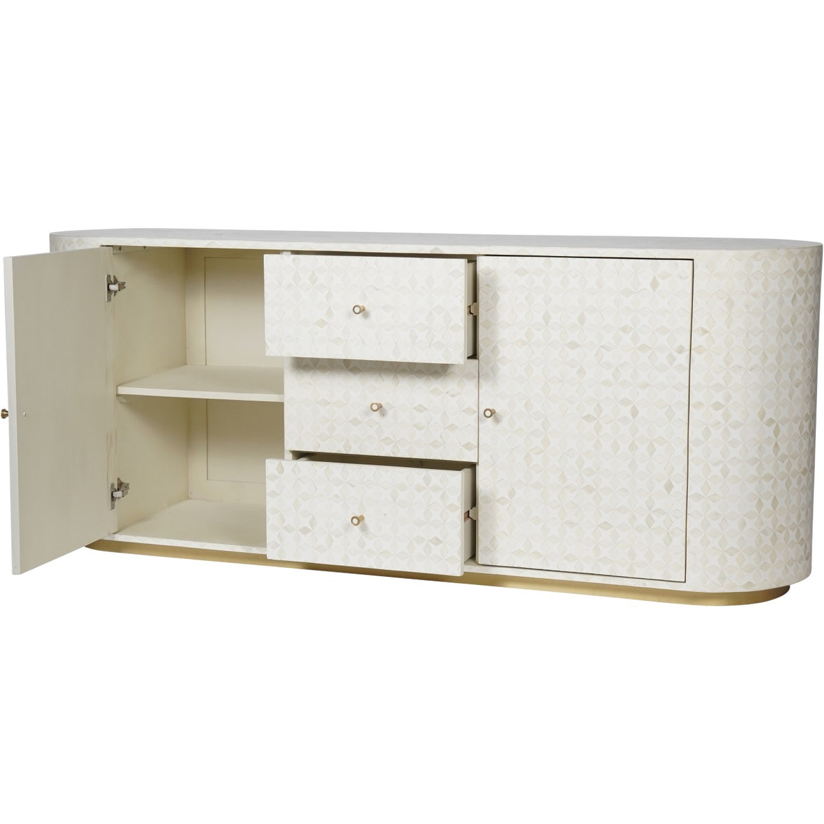 Rowan Bone Inlay Buffet Sideboard