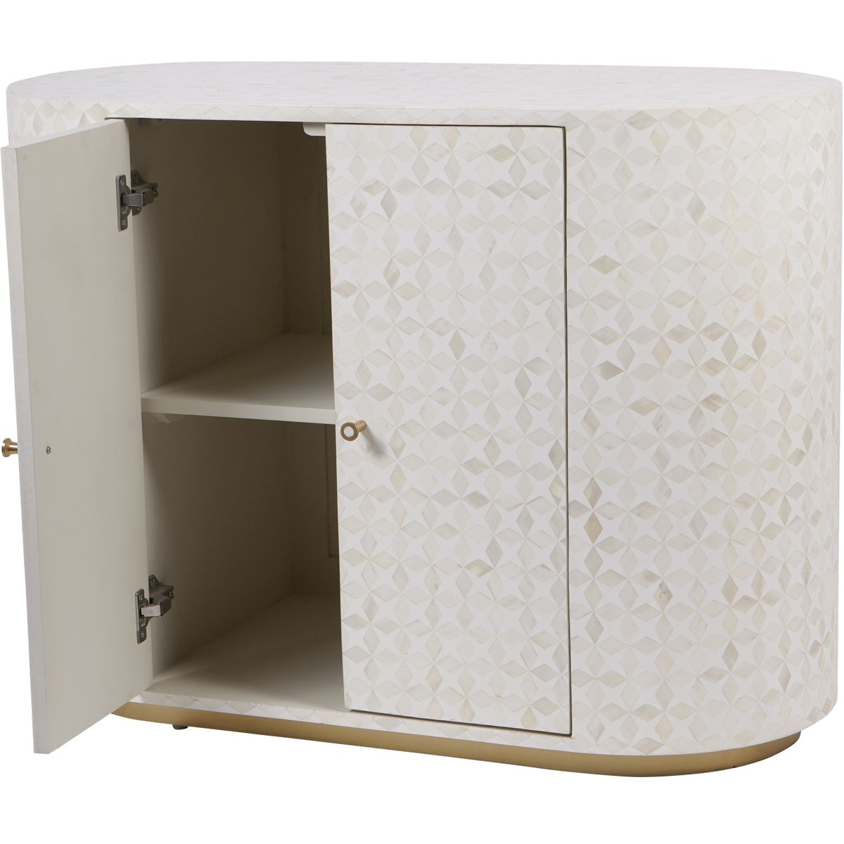 Rowan Bone Inlay Two Door Cabinet