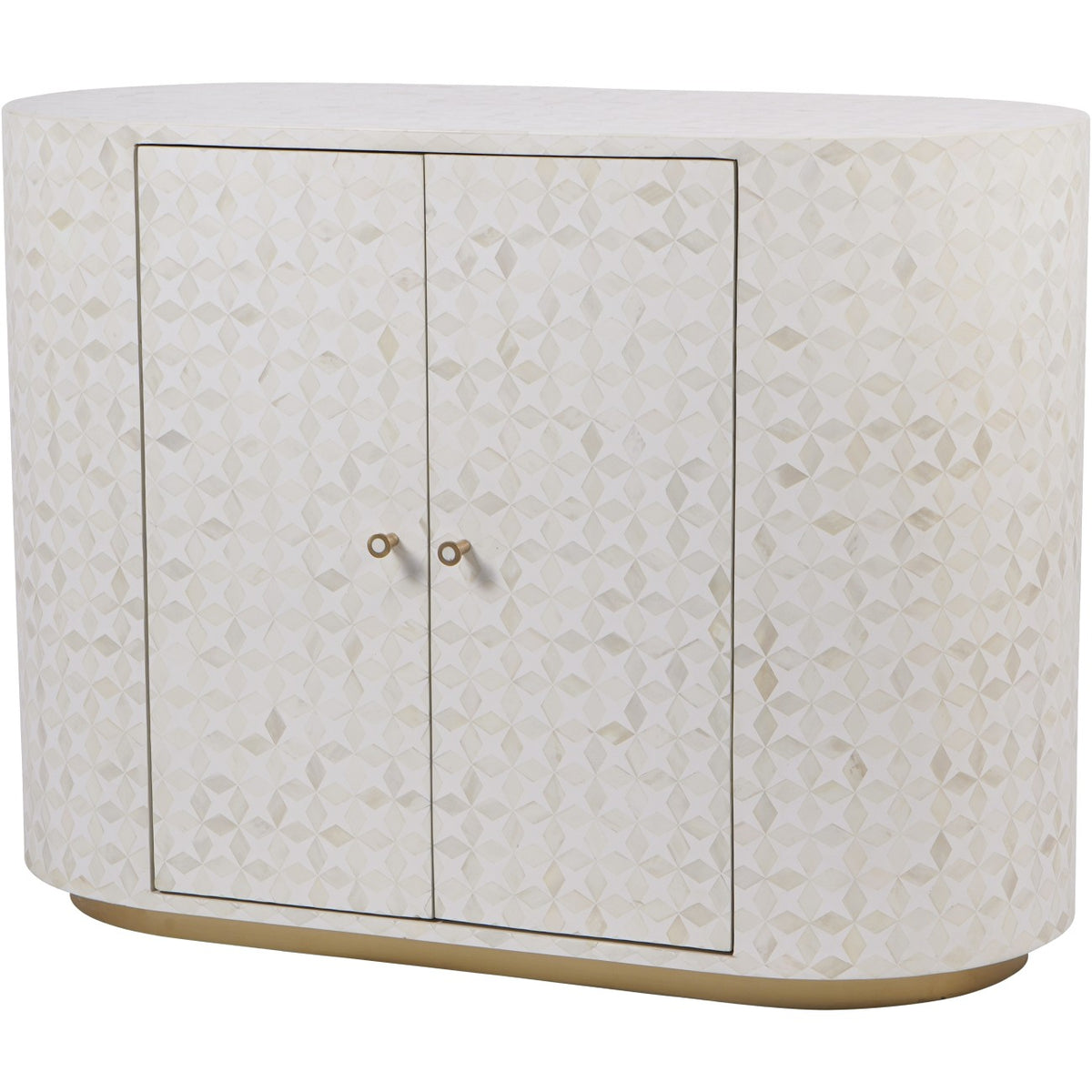 Rowan Bone Inlay Two Door Cabinet