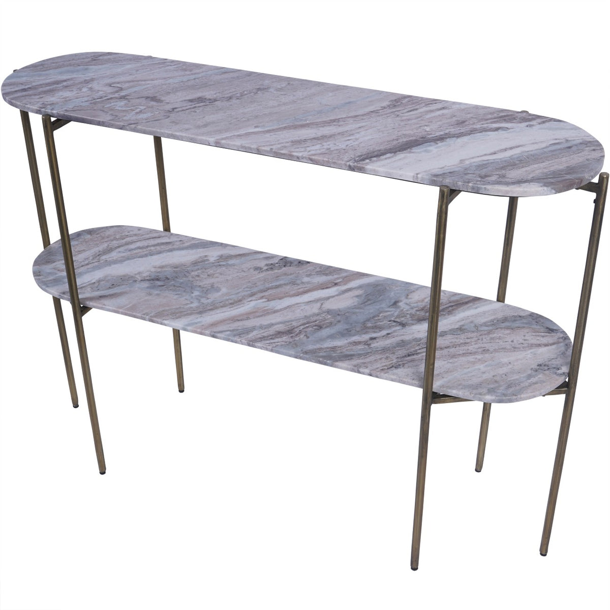 Tyndall Marble Top and Base Console Table
