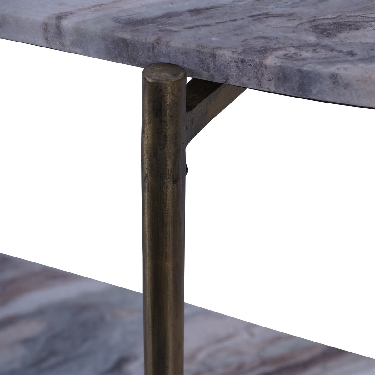 Tyndall Marble Top and Base Console Table